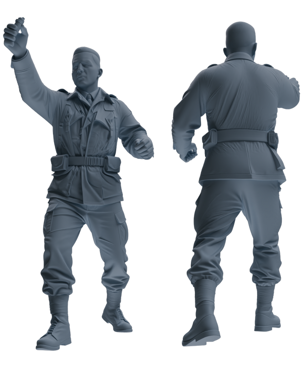MRY-SFW SSTR062  Miniatures Soldier Model Kit Hacksaw Ridge Rescue Story WWII U.S. Army Six-Person Training Group
