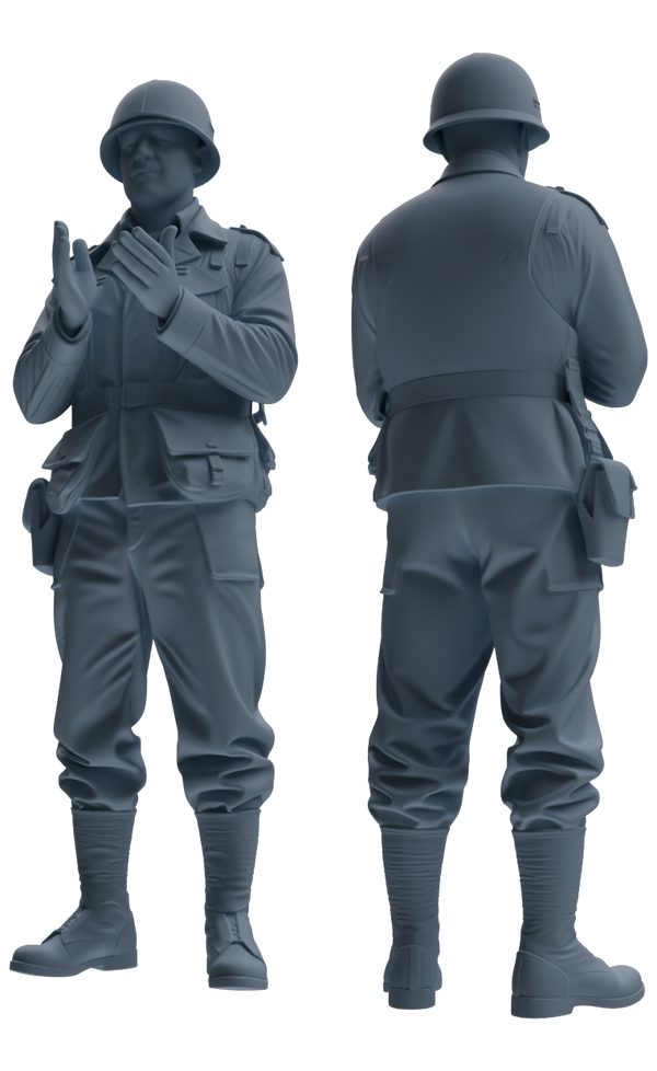 MRY-SFW SSTR056 Miniatures Soldier Model Kit Hacksaw Ridge Rescue Story WWII U.S. Army Six-Person Triumphant Return Group
