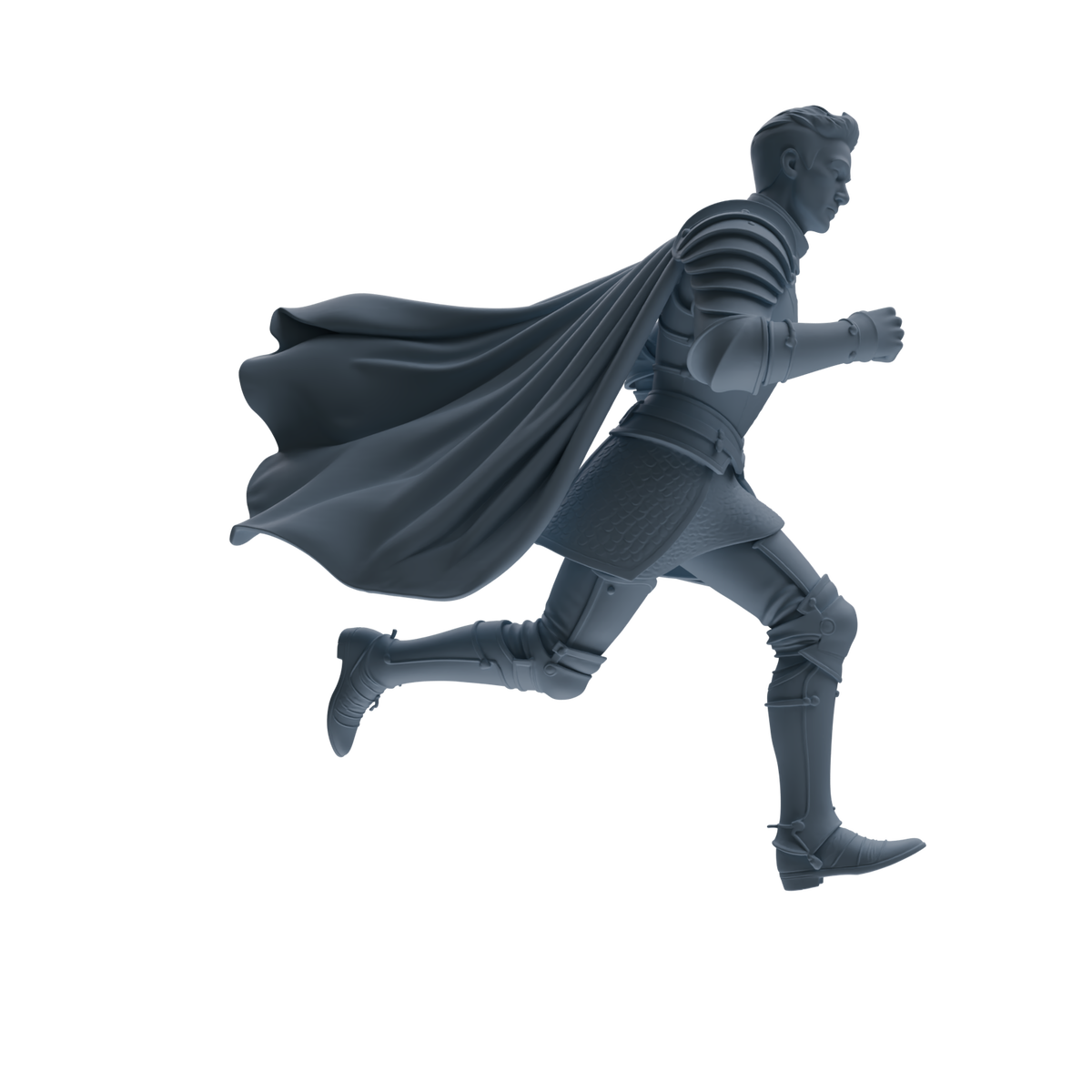 MRY-SFW SSTR082 Miniatures Soldier Model Kit Medieval Knight Without Helmet Four-Person Training Group — detail view 8