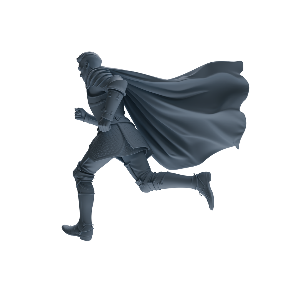 MRY-SFW SSTR082 Miniatures Soldier Model Kit Medieval Knight Without Helmet Four-Person Training Group
