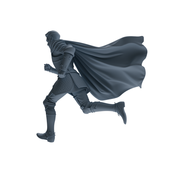 MRY-SFW SSTR082 Miniatures Soldier Model Kit Medieval Knight Without Helmet Four-Person Training Group