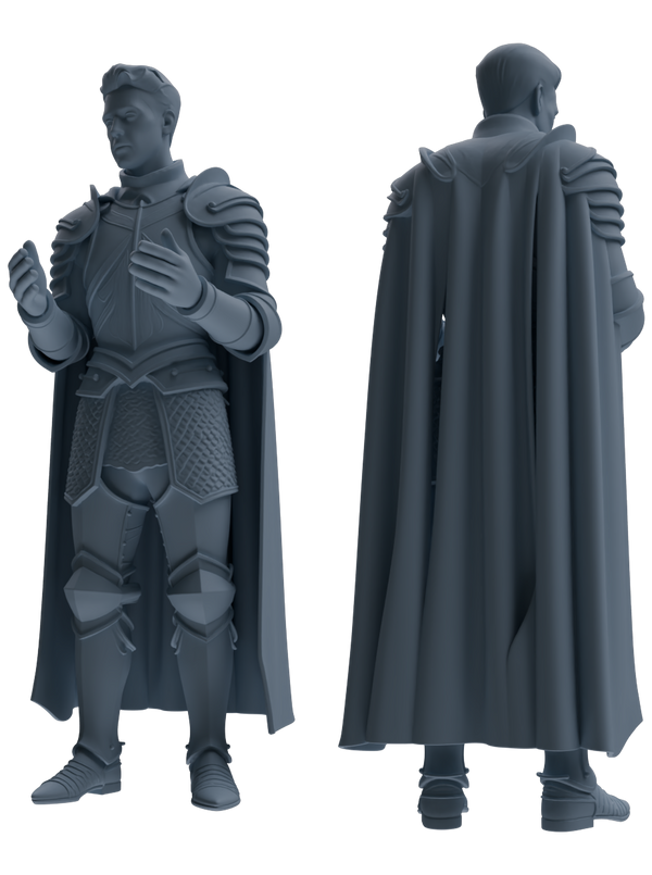 MRY-SFW SSTR093 Miniatures Soldier Model Kit Medieval Knight Six-Person Diplomatic Group