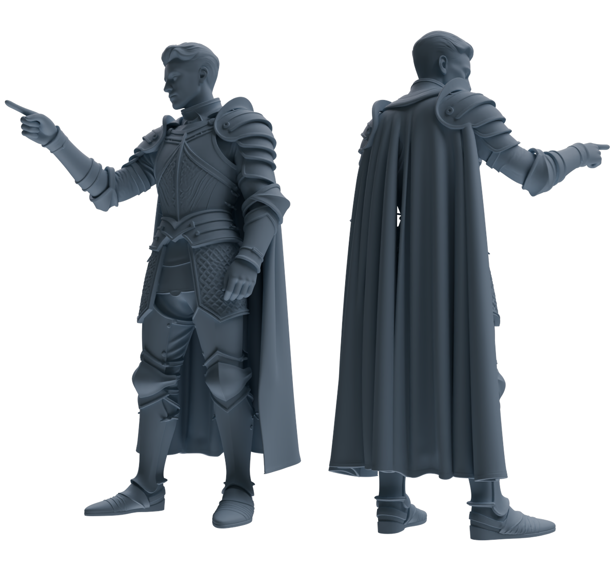 MRY-SFW SSTR097 Miniatures Soldier Model Kit Medieval Knight Six-Person Reprimand Group
