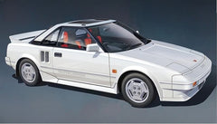 Hasegawa 20656 1/24 Scale Model Kit Toyota MR2 AW11 White Lanner Limited 1985