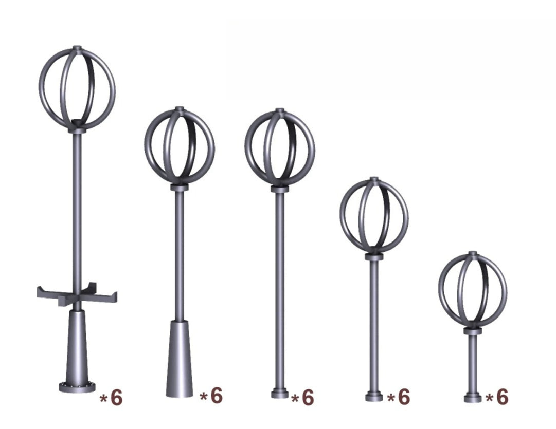 SSMODEL SSMODEL R700072   1/700Proportional azimuth meter set