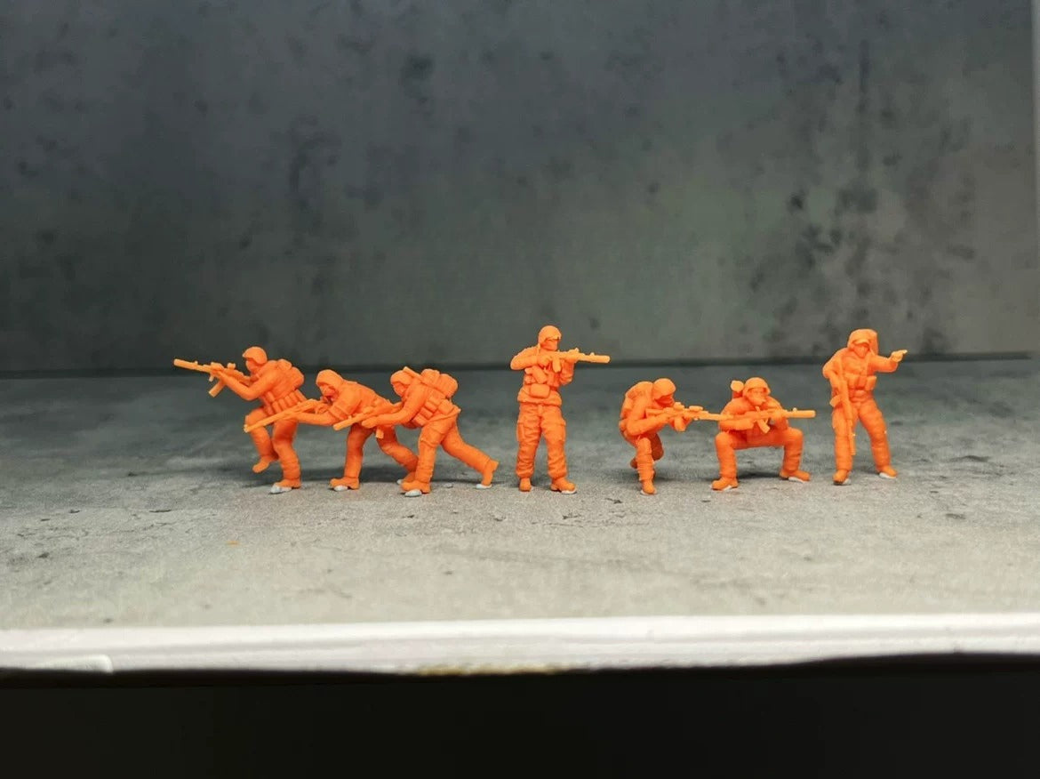 Modern Russian Infantry 7-man squad LSSNO23 1/35/48/64/72/87/100/144