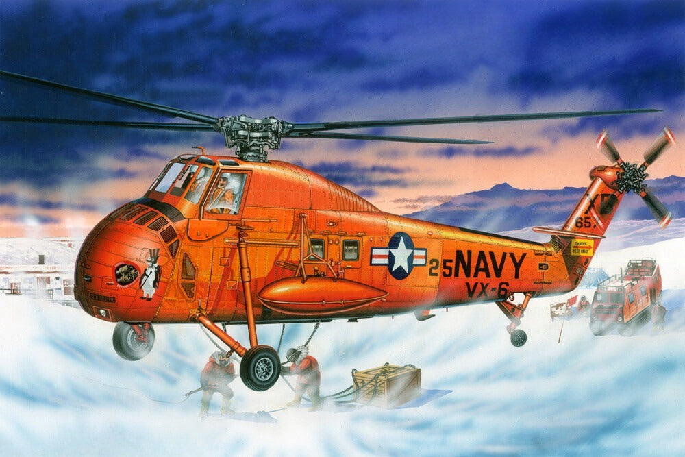 Trumpeter 02886 1/48scale VH-34D "Mar ine one”RE-EDITION MODEL KIT — scale model kit