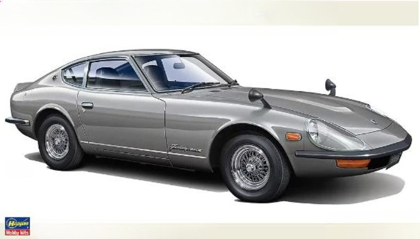 Hasegawa 1/24 scale Nissan Fairlady 240Z wire wheel plastic model car 20757