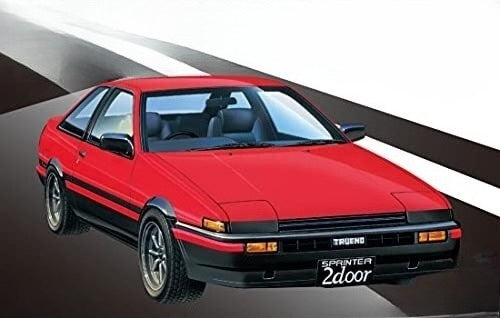 Fujimi 04677 TRUENO AE86 2-Door GT/APEX Early Model 1/24 Plastic Model Kit ID183