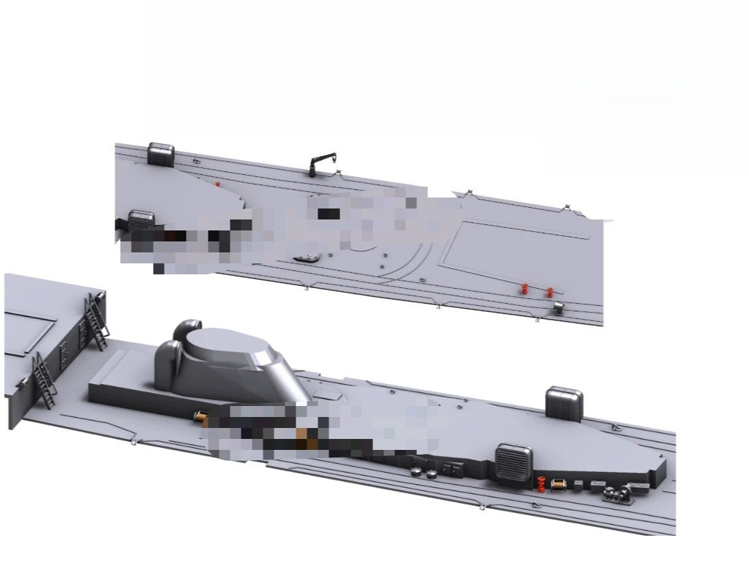 SSMODEL SSMODEL  R350118 1/350 proportion Central overtime attachment