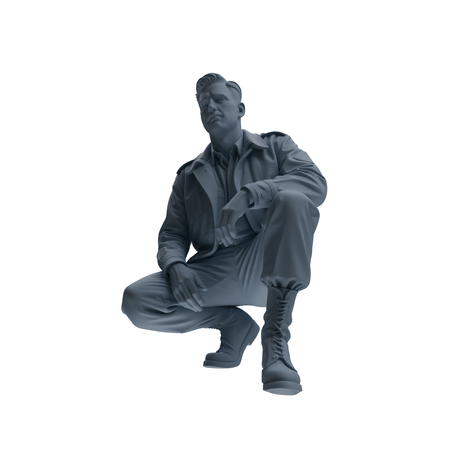 MRY-SFW SSTR105 Miniatures Soldier Model Kit Enemy at Stalingrad WWII Soviet Soldiers Ambush Six-Person Group