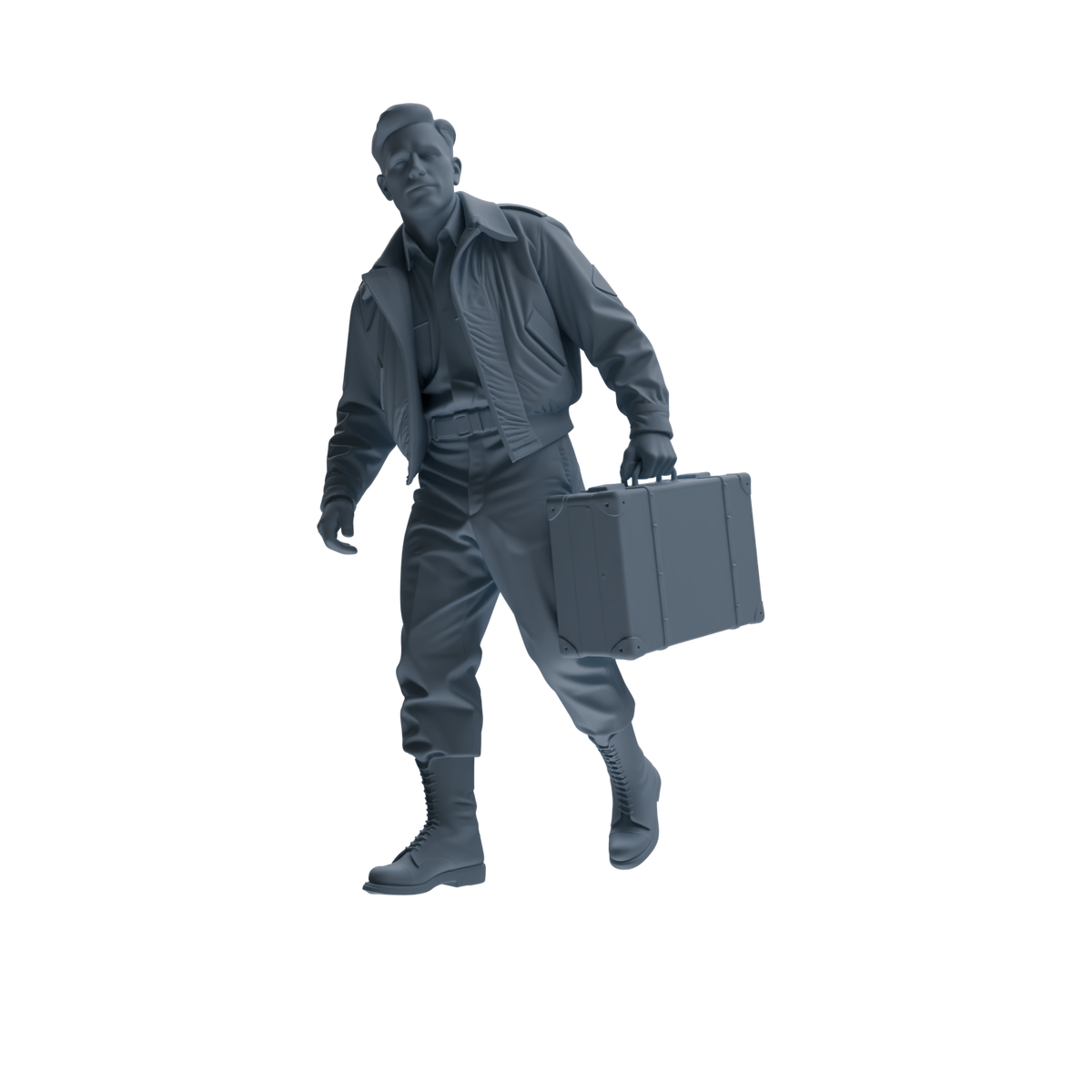 MRY-SFW SSTR100 Miniatures Soldier Model Kit Enemy at Stalingrad WWII Soviet Soldiers Logistics Six-Person Group — detail view 7
