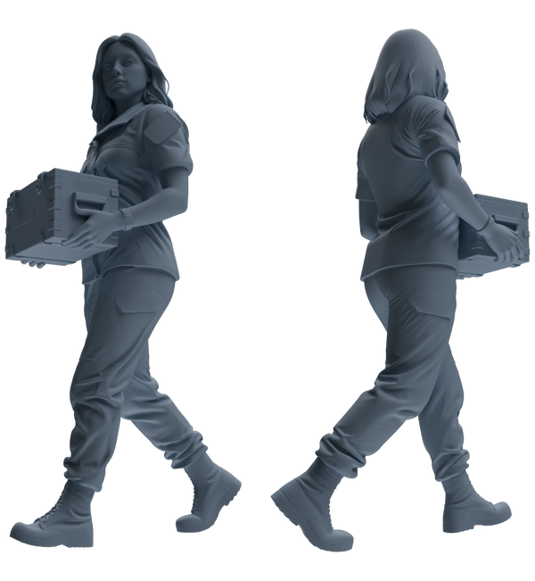 MRY-SFW SSTR009  Modern Navy SEAL Six-Person Logistics Group