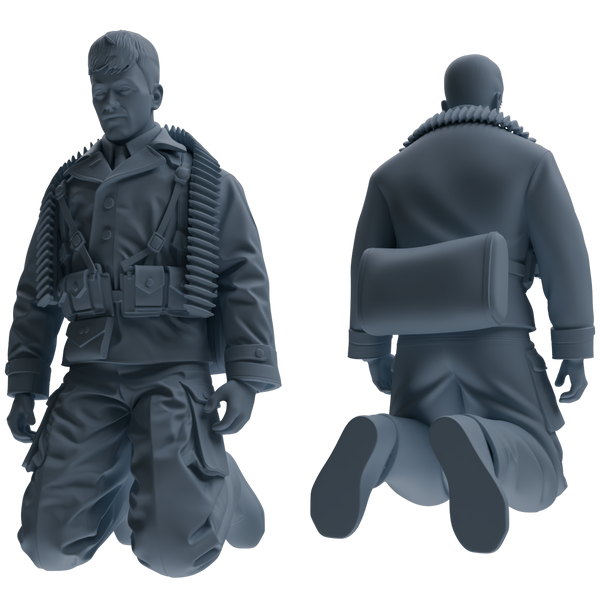 MRY-SFW SSTR071 Miniatures Soldier Model Kit Saving Ryan in Normandy WWII U.S. Army Six-Person Praying Group