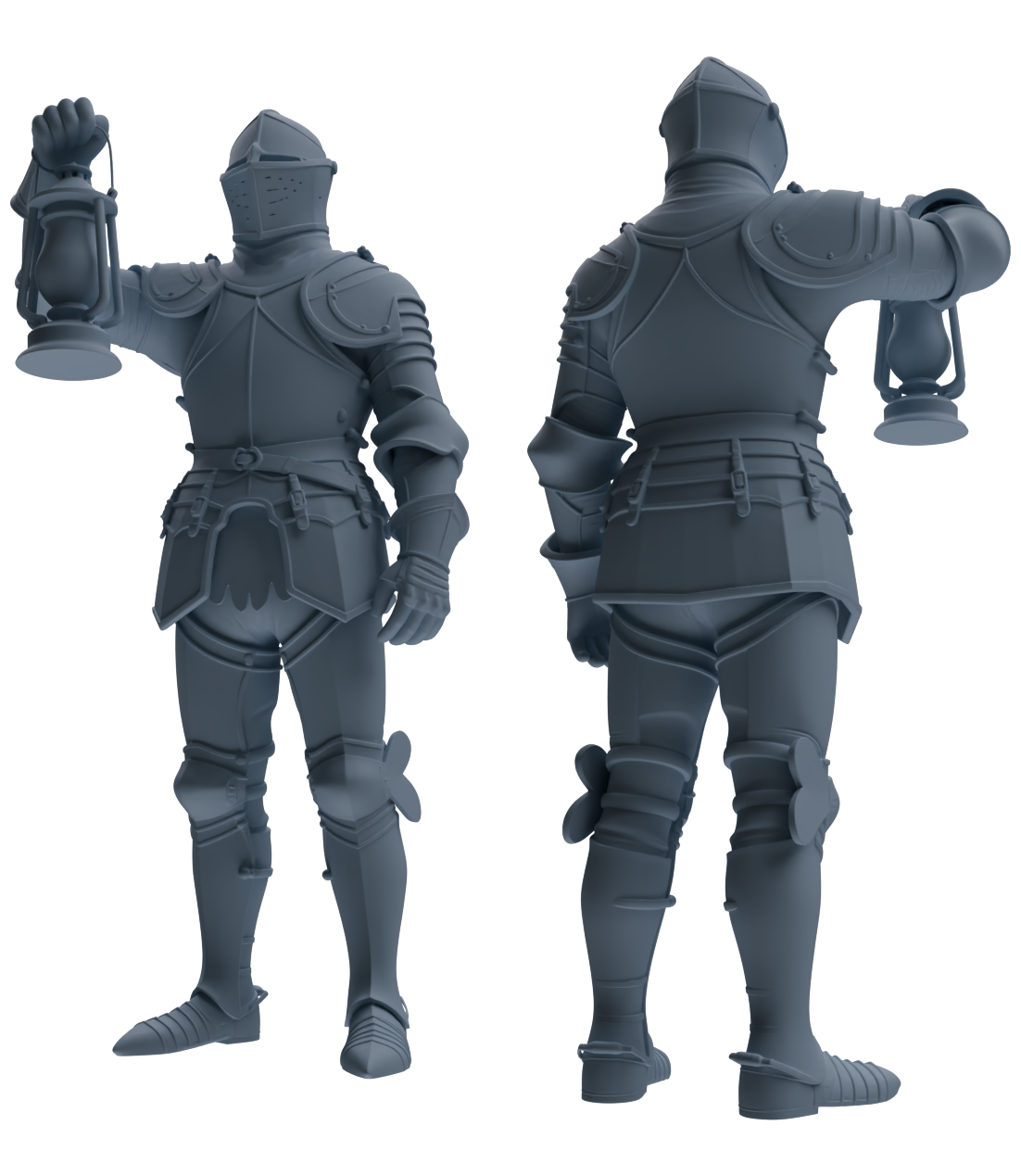 MRY-SFW SSTR084 Miniatures Soldier Model Kit Medieval Knight Five-Person Supply Carrying Group