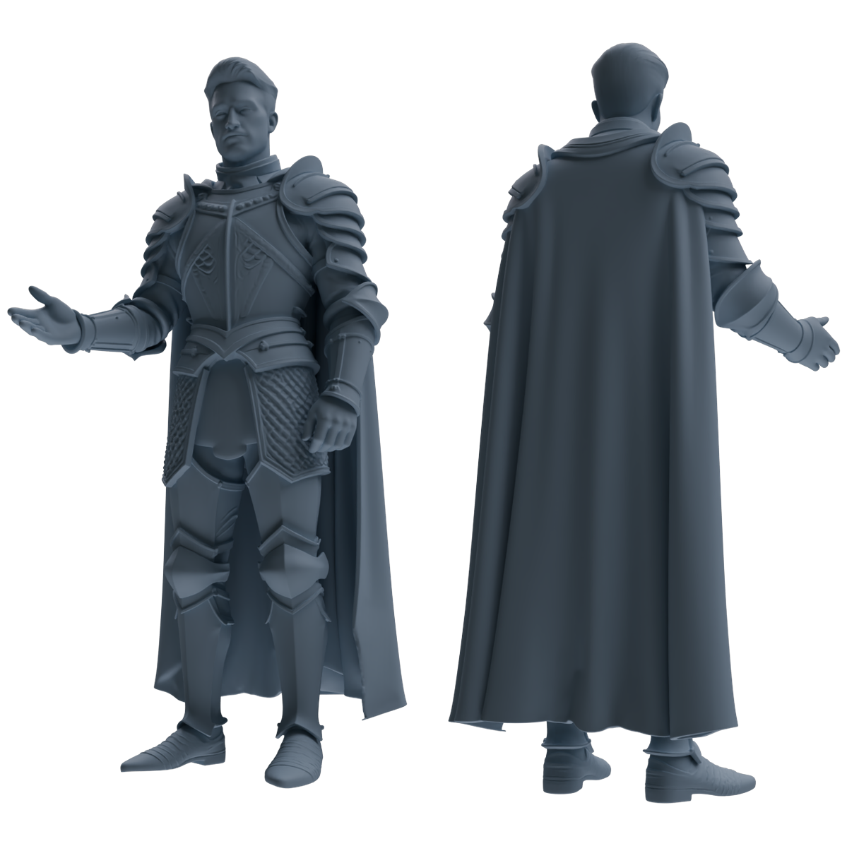 MRY-SFW SSTR079 Miniatures Soldier Model Kit Medieval Knight Without Helmet Six-Person Daily Routine 2