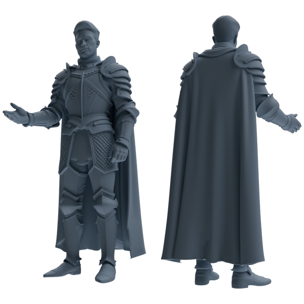 MRY-SFW SSTR079 Miniatures Soldier Model Kit Medieval Knight Without Helmet Six-Person Daily Routine 2