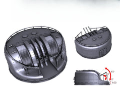 SSMODEL R700079 1/700 scale Jiulu triple with smoke shield B