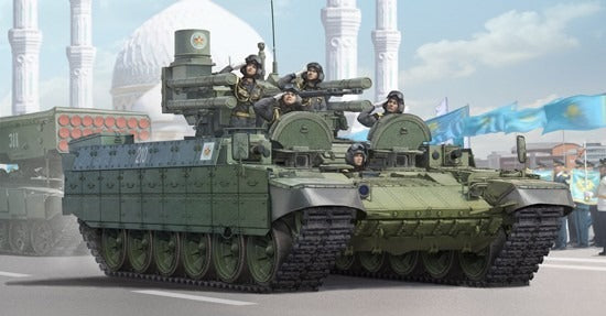 Trumpeter 09506 BMPT KAZAKHSTAN Model Kit 1/35 — scale model kit