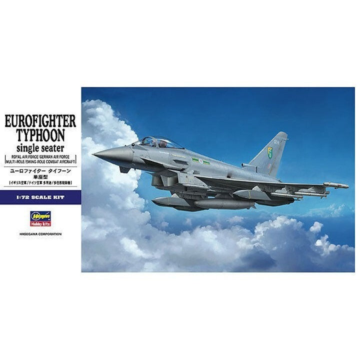 Hasegawa 01570 1/72 Eurofighter Typhoon single seater — scale model kit