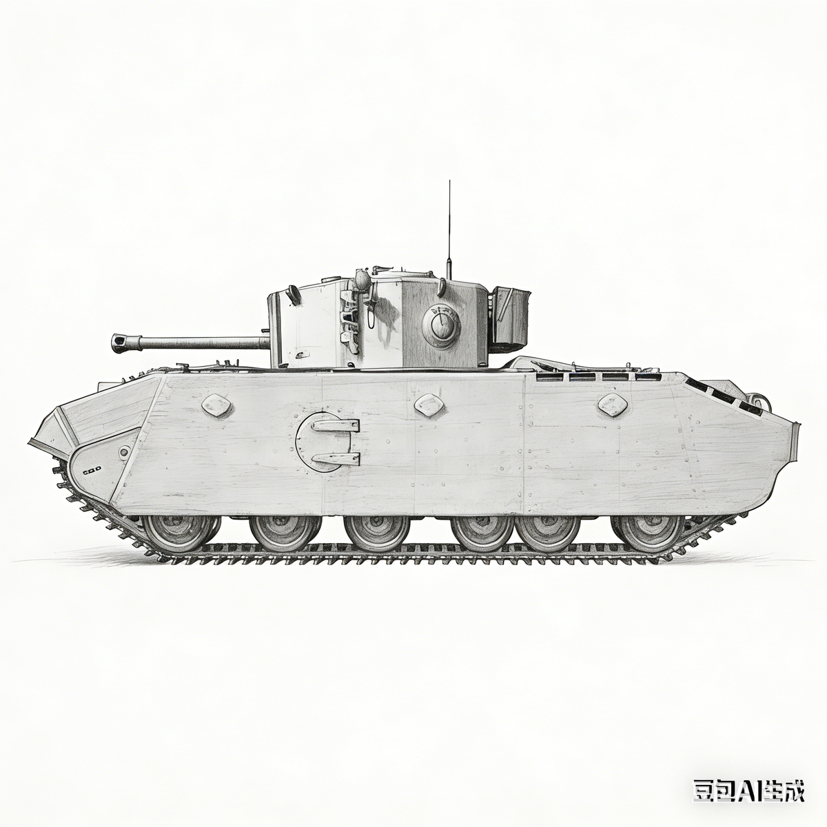 SS139  Military Model British A34 Comet Tank Cruiser