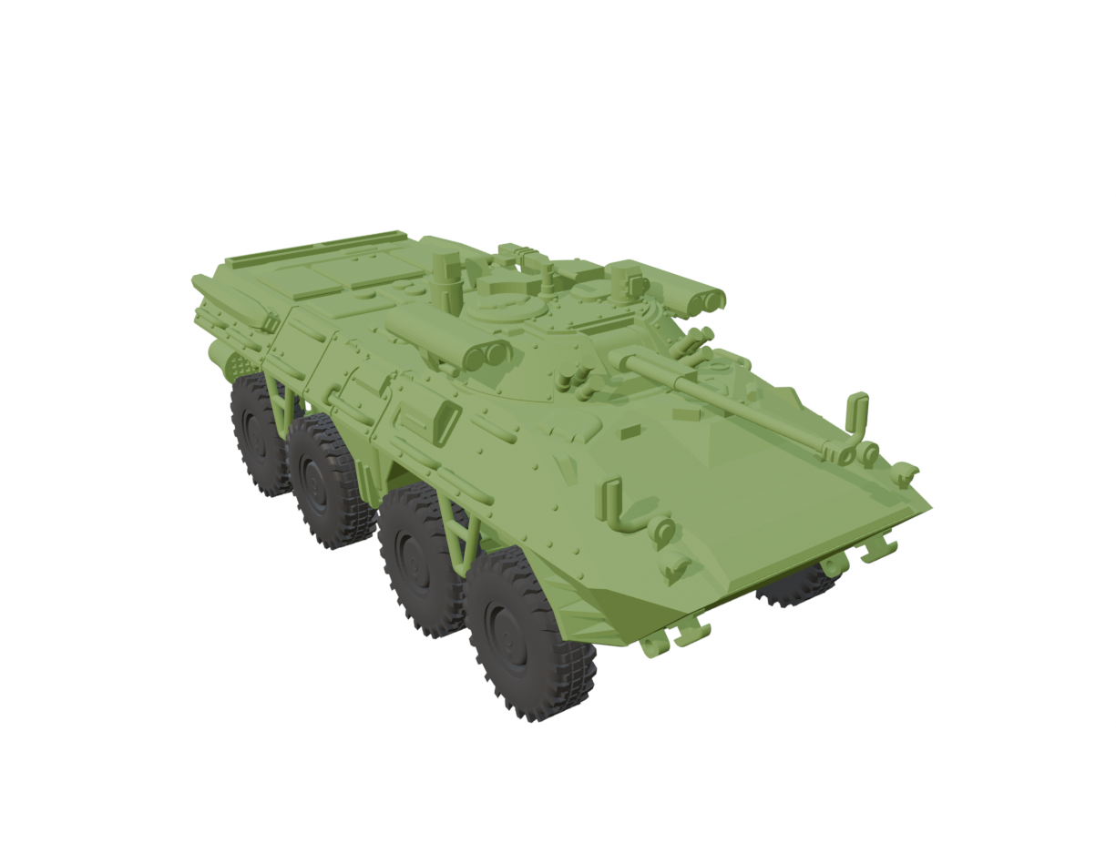 SSMODEL MODEL KIT 1/144 BTR-90 tank（Berezhok turret）（8×8）VWIFV144RUS0013