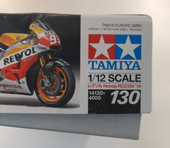 Tamiya 14130 1/12 Scale Model Kit Repsol Honda RC213V '14 GP Champion Marquez