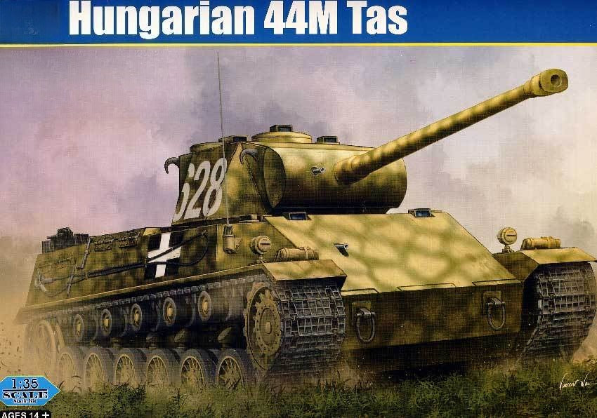 Hobbyboss  1/35 83850 Hungarian 44M Tas 75mm (88mm) Tank Model Kit Hungary — scale model kit