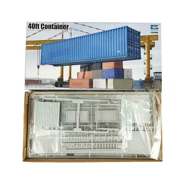 Trumpeter 01030 1/35 Scale 40 Feet Container Packing Box Plastic Model Armor Kit