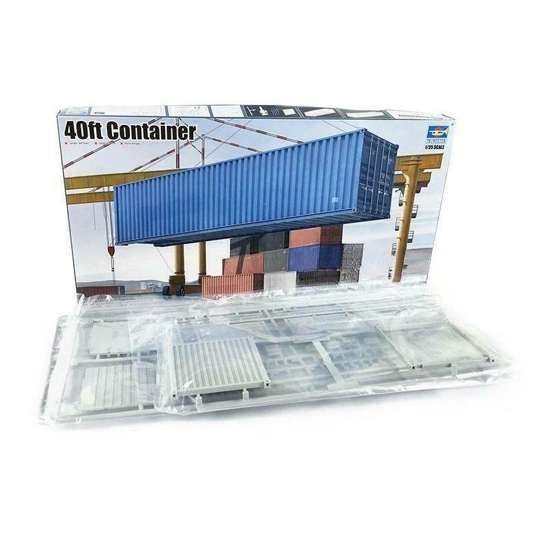 Trumpeter 01030 1/35 Scale 40 Feet Container Packing Box Plastic Model Armor Kit — detail view 4