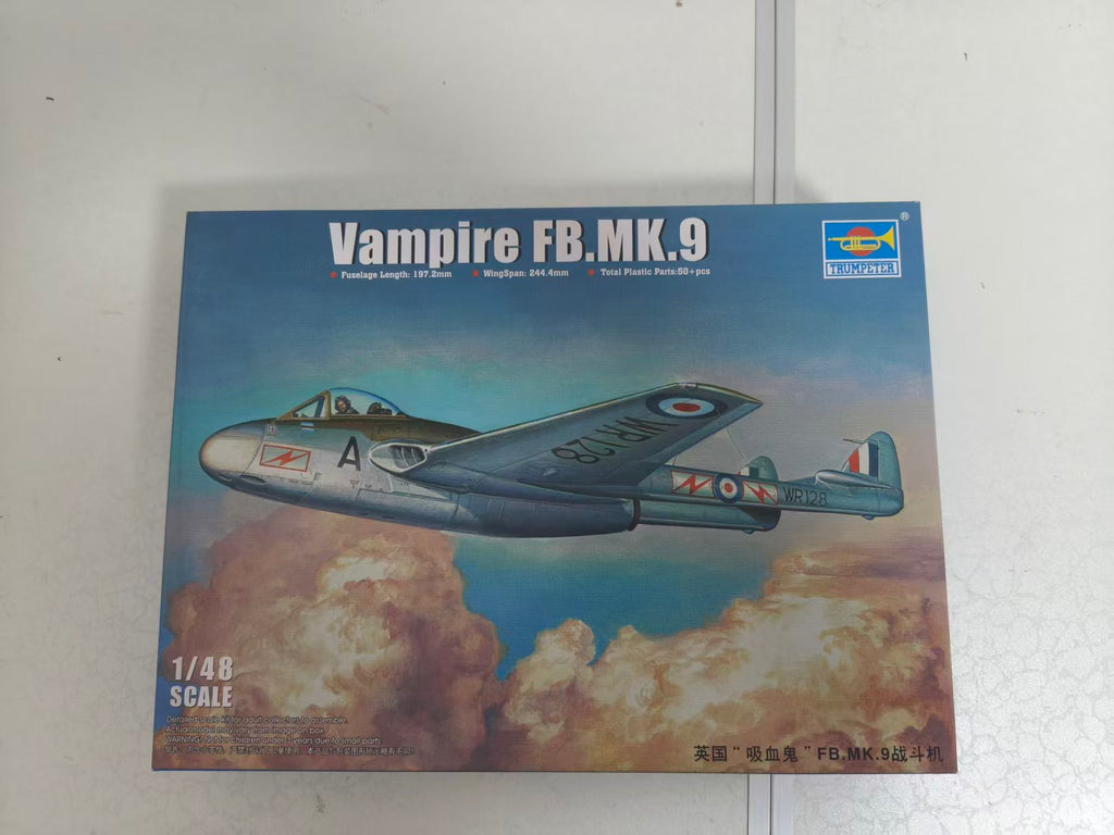 Trumpeter 1/48 02875 Vampire FB.Mk.9