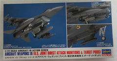 Hasegawa US Aircraft Weapons- IX - Plastic Model Aircraft Weapons - 1/72 Scale