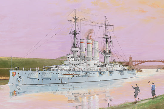 1/350 German Schleswig Holstein 1908 Battleship Detail-up Set Trumpeter 05355 Main image