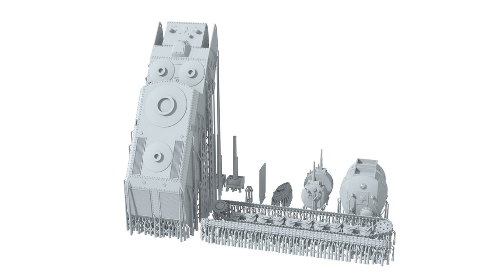 SSMODEL 1/72 T-39 Soviet experimental superheavy tank ResinModel Kit TSS0720009