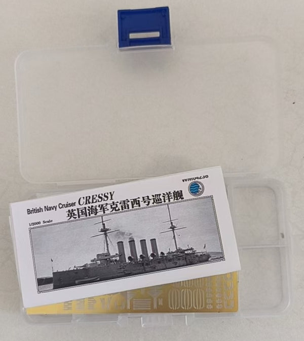 SSMODEL WM04236 UK Armoured Cruiser Cressy 1/2000 Resin Model with PE