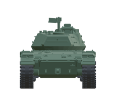 SSMODEL MODEL KIT 1/144 M41 tank VLT144USA0002