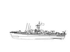 RHWS017S Sch¨¹tze-Class, Sch¨¹tze Full Hull