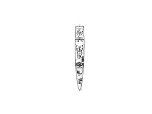 RHWS001S Soviet Project 204 Small Anti-Submarine Ship Poti Class Full Hull