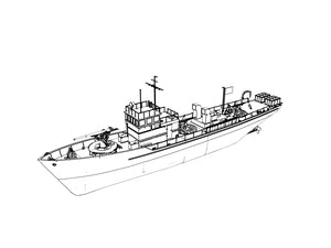 RHWS003 Type 5 Wooden Dai-Suirai Tei B-Gata(Bottomless Version)