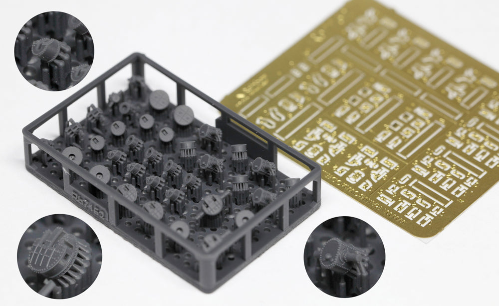 Rainbow RB7152 1/700Detail Up new-IJN Fire Control System II [3DP+PE]