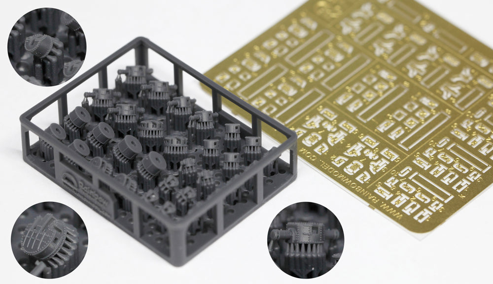 Rainbow RB7153 1/700Detail Up new-IJN Fire Control System III [3DP+PE]