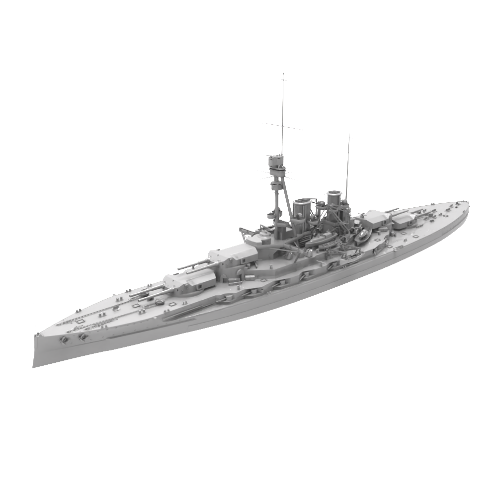 RHWS042-A Military Model Kit Water Line SMS Sachsen