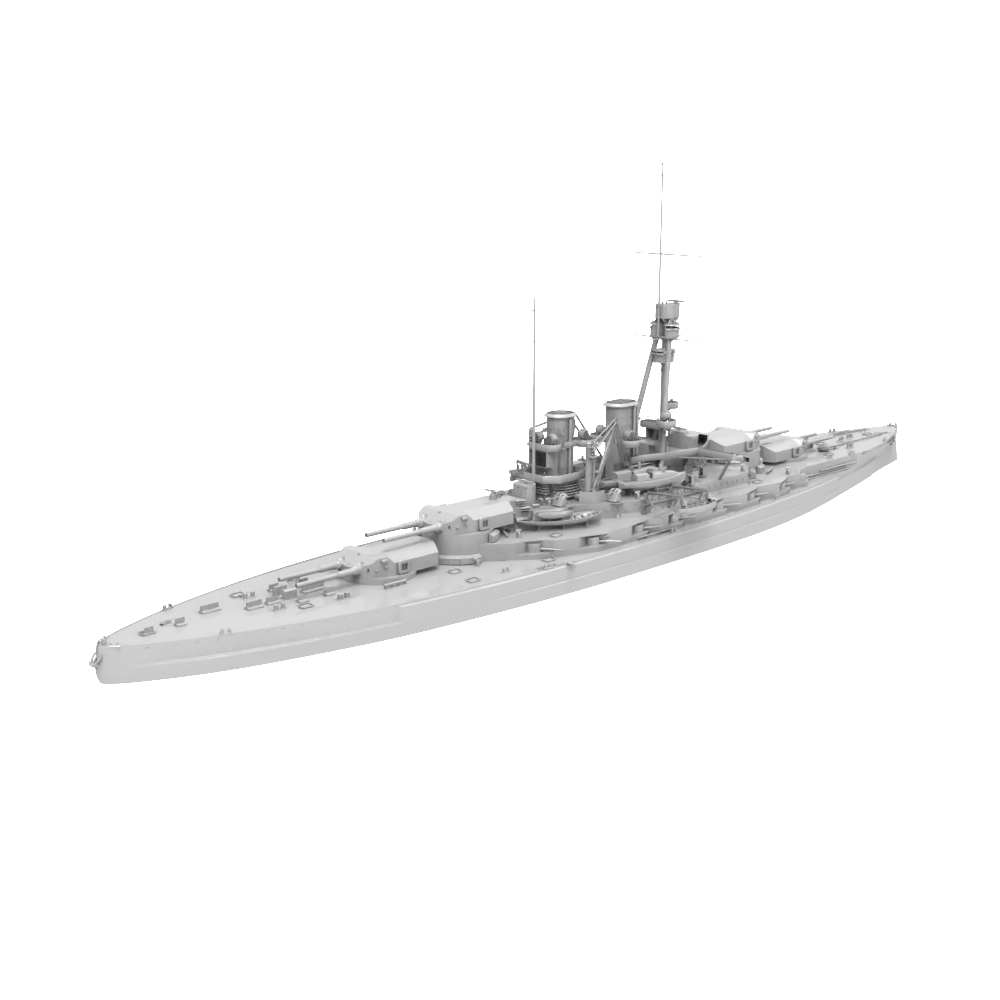 RHWS042-A Military Model Kit Water Line SMS Sachsen