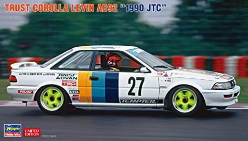 Hasegawa 20564 1/24 Scale Trust Corolla Levin AE92 1990 JTC Plastic Model Kit — detail view 2