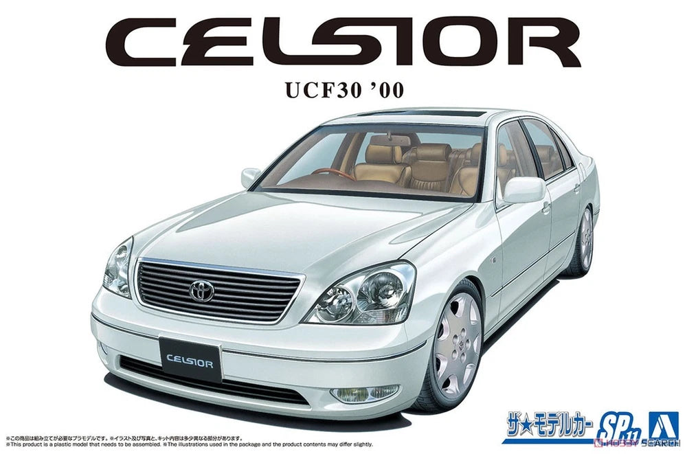 Aoshima AO-06823 1/24 UCF30 Celsior `00 Model Car — detail view 4