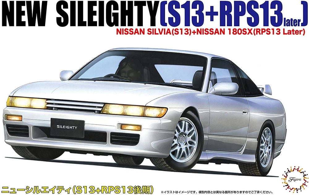 Fujimi 04640 ID67 1/24 Scale Model Kit Sileighty Nissan 180SX Silvia S13 Sil80