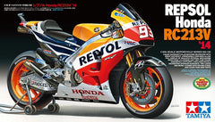 Tamiya 14130 1/12 Scale Model Kit Repsol Honda RC213V '14 GP Champion Marquez