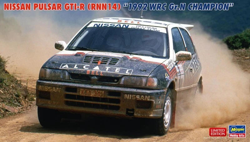 Hasegawa 20676 1/24 Model Car Kit Nissan Pulsar GTI-R RNN14 1992 WRC Group N