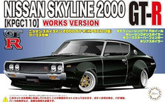 Fujimi 04671 ID136 Nissan Skyline 2000 GT-R KPGC110 Works Ver. 1/24 Model Kit
