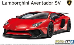 Aoshima AO-20283 The Supercar No.11 2015 Lamborghini Aventador SV 1/24 Plastic